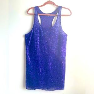 Victoria’s Secret Sequined Racerback Mini Dress